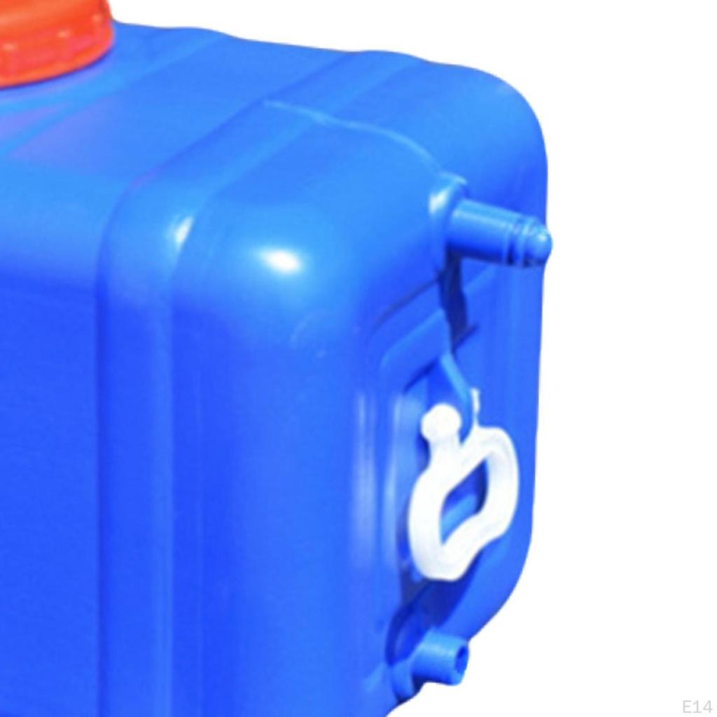 Camping Water Container with Tap And Hose, Versatile, , Horizontal Storage Bucket for