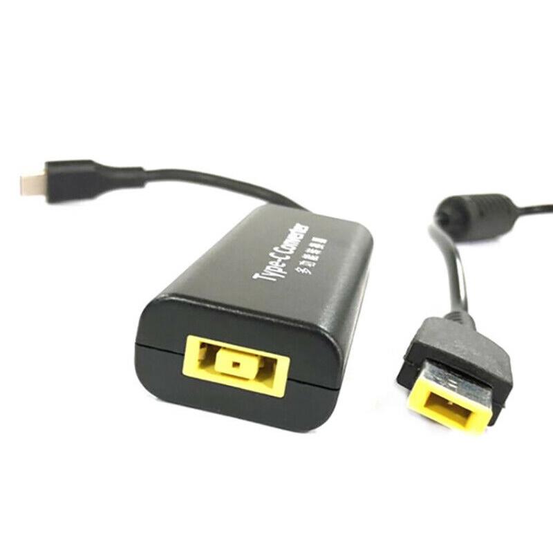 Usb-C Male To Square Usb Female Power Charger Converter для Lenovo Thinkpad