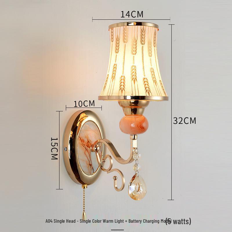 2025 Современный теплый настенный светильник для спальни, гостиной, столовой и лестницы