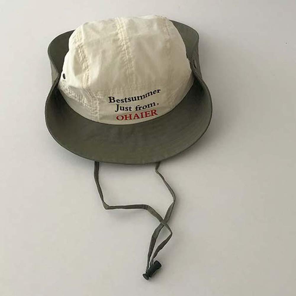 Breathable Summer Kid Sun Hat Comfortable Quick-dry Fisherman Hat Candy Color Bucket Cap Spring