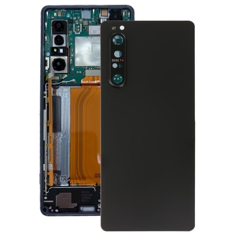 Задняя крышка аккумуляторного отсека для Sony Xperia Pro-I/Sony Xperia 1 II с крышкой объектива камеры