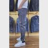 Мужские летние джинсы Slim Fit в корейском стиле 2023 года