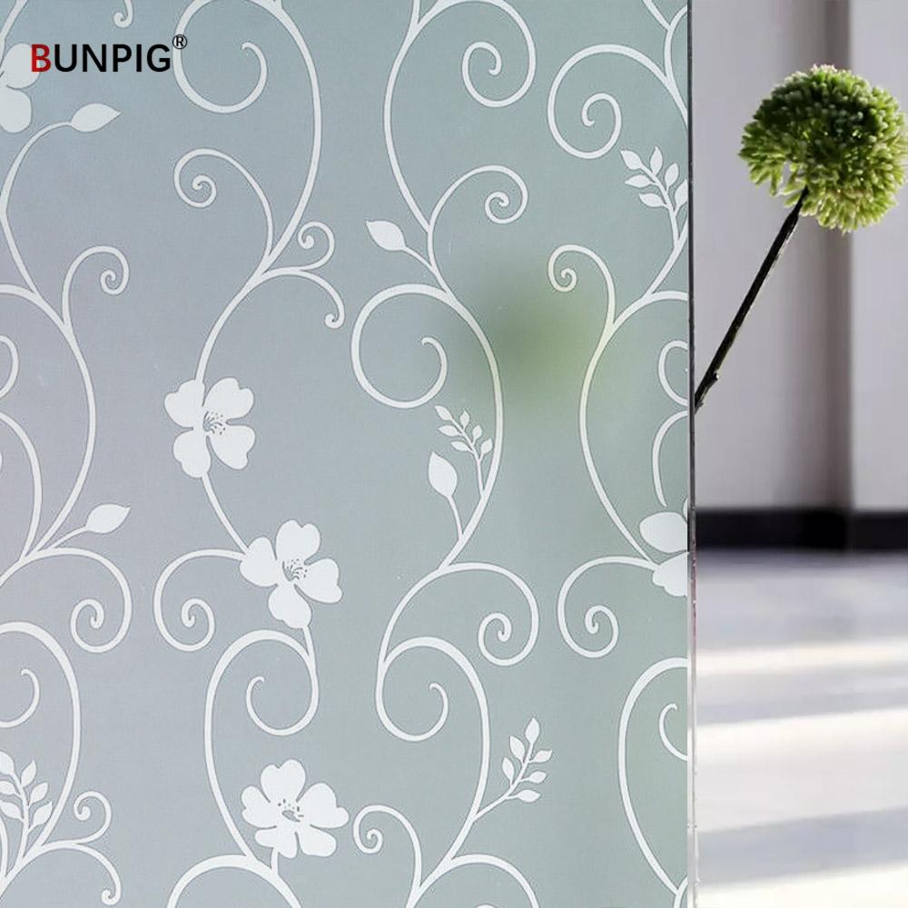 Пленка для окон, пленка для витражей, матовые непрозрачные наклейки на стекло, солнцезащитные виниловые наклейки на окна для дверей, домашнего офиса