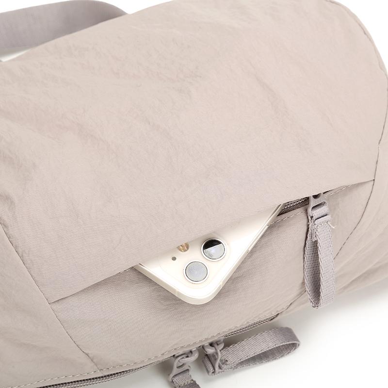 Сумка через плечо Спортивная нагрудная сумка для улицы Большой вместимости Однотонная сумка на плечо