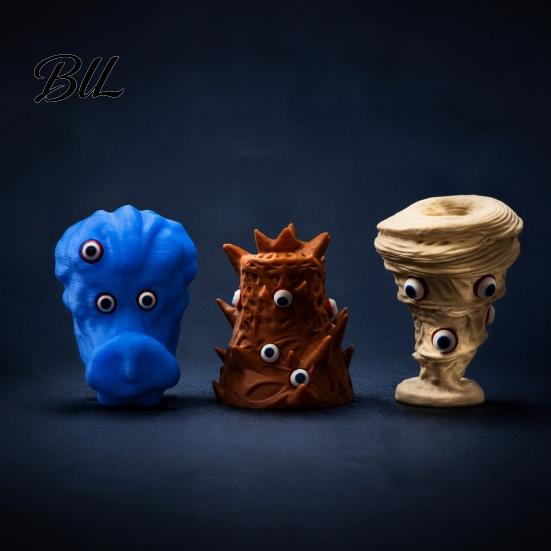 Trendy Creative Display Ornaments 3D Printed Storm Tornado Hurricane Figurine, Natural Disaster Toy with Figurine Soft Texture for Desk, Decompression