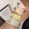 Однотонный чехол-макарон для iPhone 17 Pro Max с большим окном и защитой от падений