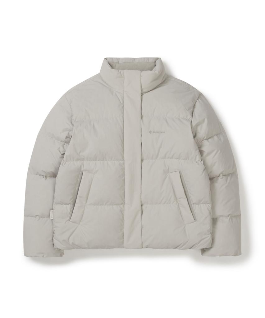 Snowpeak Apparel Landair Women'S Stand-Neck Heavy Down Jacket (S25Wwgdj43) Sand Beige