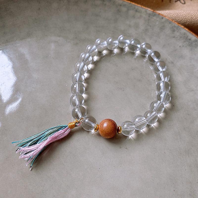 Женский роскошный браслет из натурального камня с бусинами, лидер продаж 2024 года - этнический китайский стиль