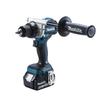 Makita Rechargeable Driver Drill 18V6Ah 2 Case Included DF486DRGX Blue Batteries, Charger,