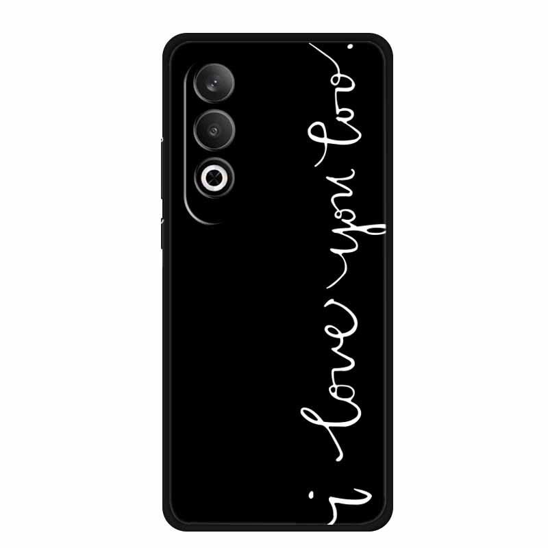 TPU чехол для телефона с рисунком животных и букв для Nord CE 4/OPPO K12 5G