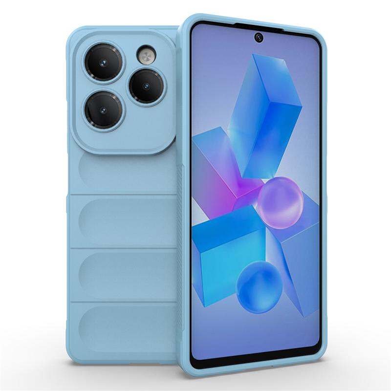 Для Infinix Hot 40 Pro Чехол Infinix Hot 40 Capas Новый Телефон Задний Бронированный Бампер Ударопрочный Мягкий TPU Fundas Infinix Hot 40 Pro