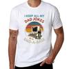 I Keep All My Dad Jokes in a DadABase Fathers Day Humor TShirt Construction Work Tee Shirt