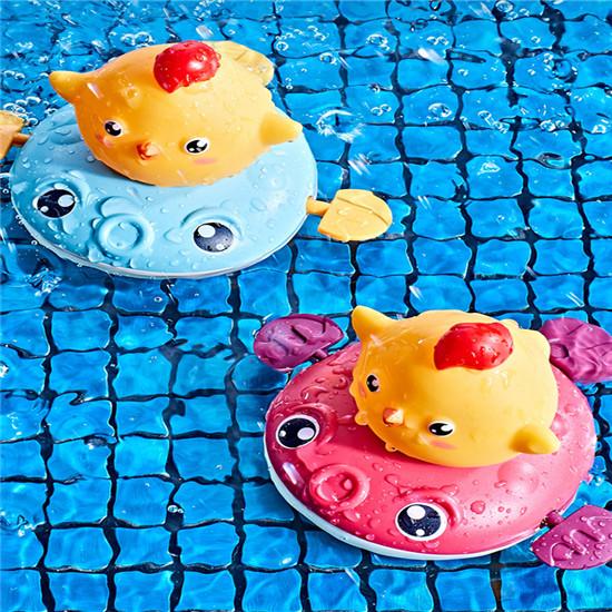 Swimming Spray Water Play Toys Water Temperature Measuring Childrens Bath Pull Cord Bathroom Cute Toys