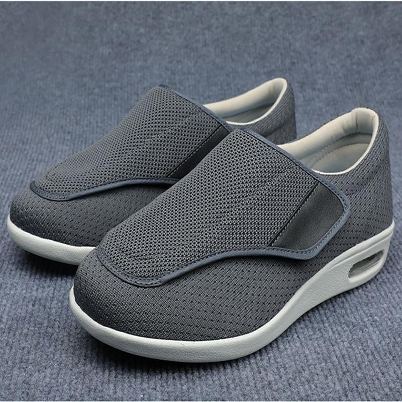 Summer Spring Comfortable Breathable Soft Medical Orthopedics Diabetic Shoes Diabetes Walking Sneaker Wind Adjusting