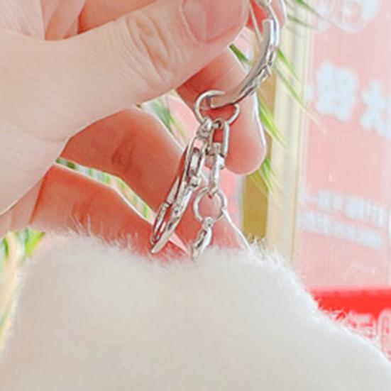 Hair Clips Fluffy Decoration Plush Cartoon Clouds Brooch Pin for Ornament