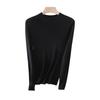 Skin-Friendly Seamless Merino Wool Base Layer Knitwear - Half & Full High Neck