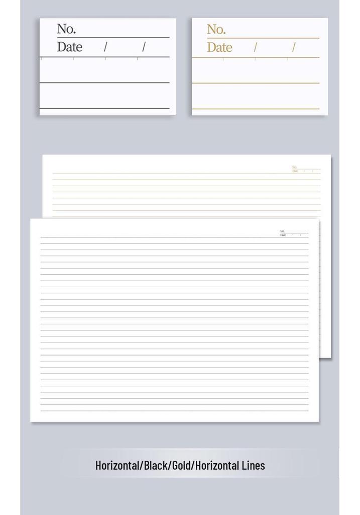 Большой горизонтальный блокнот А3 - Однолинейный, для офиса, студенческих майнд-карт, черновиков