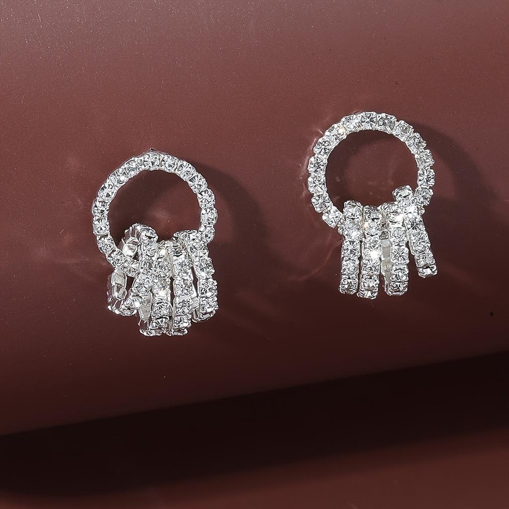 Металлические серьги-петли золотого цвета для женщин, простой крутой стиль, нерегулярная геометрическая ушная пряжка, персонализированные серьги-кольца для вечеринки, циркон