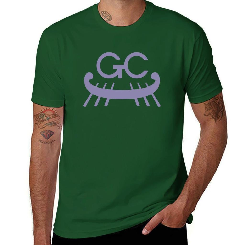 Galley La Company Logo (Purple) T-Shirt quick drying Aesthetic clothing summer tops mens big and tall t shirts