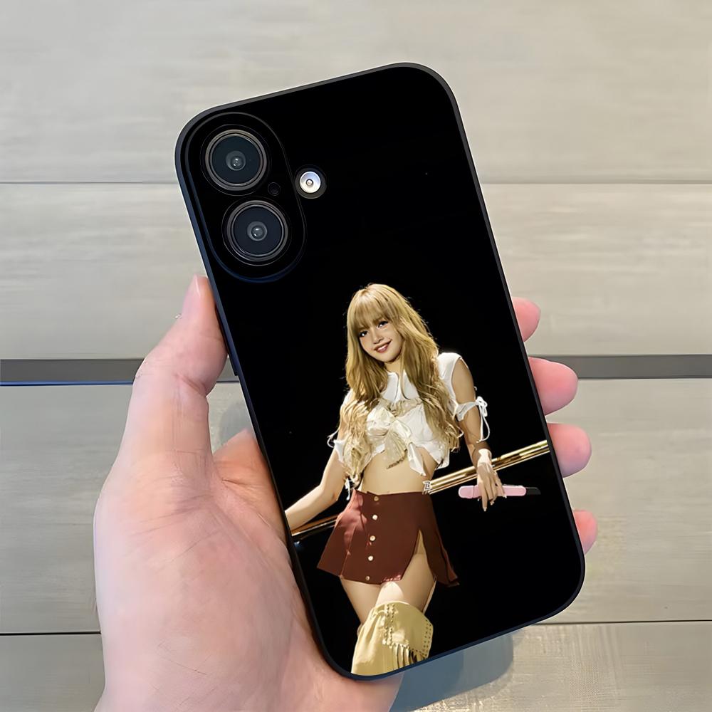 Чехол для телефона с изображением корейской девушки-группы L-Lisa Lalisa Для iPhone 17 Pro Max 15 16 Pro 14 Plus 13 11 12 Xr X Xs 7 8 SE Plus Задняя крышка