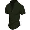 Men S Summer Casual Plain Short Sleeve Polo Shirt