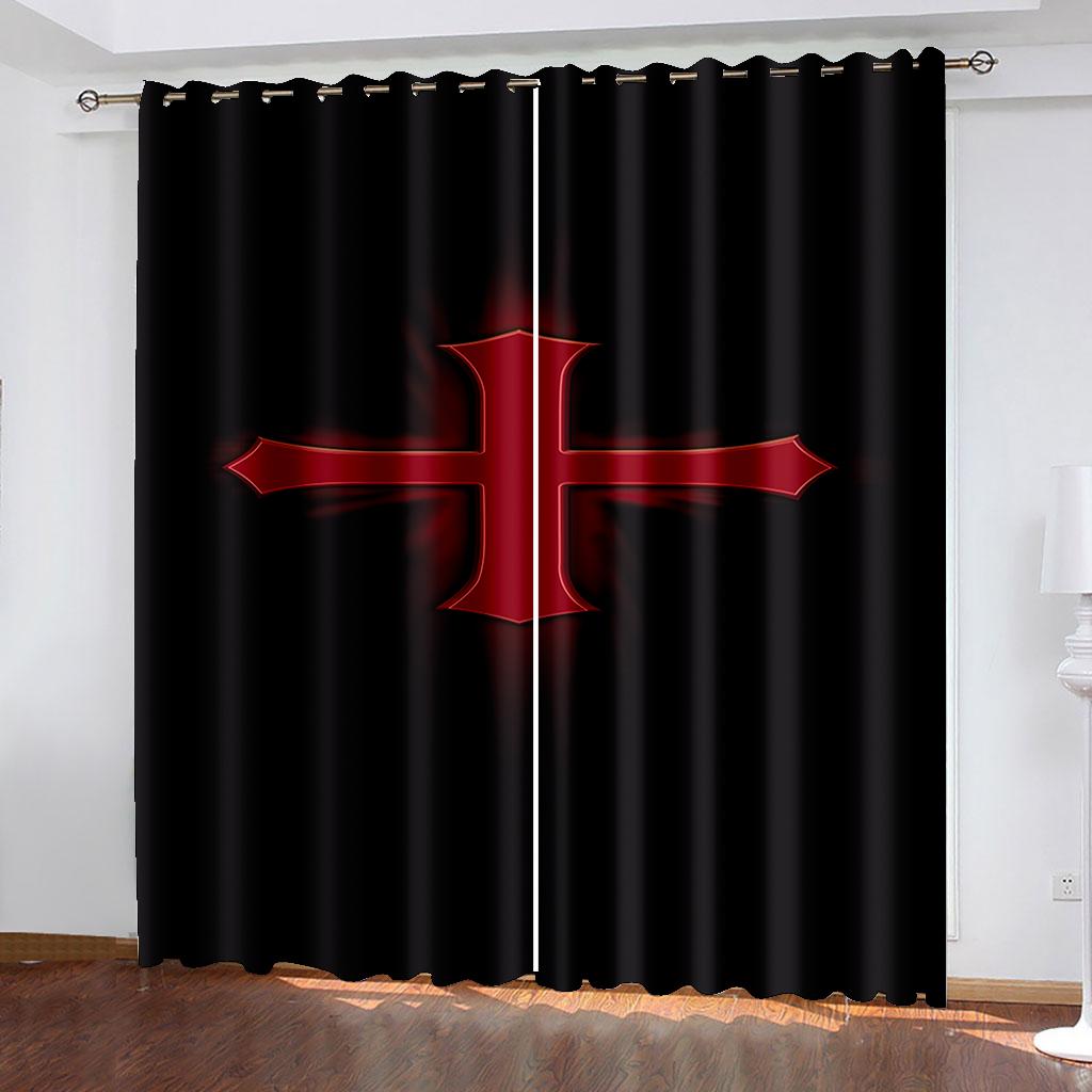 Hacker Soldier Red Dark Cool Детские оконные шторы в детской спальне, гостиной, зале, декоре кухни, шторах, жалюзи