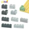 Крупные Фигурки Кирпичики Leduo 98283 15533 DIY 1x2 1x3 1x4 1+2 Точек Строительные Блоки Образовательные Игрушки для Строительства Дома