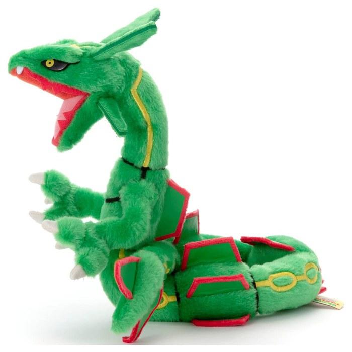 Takara Tomy Arts Pokemon Kimeni Kimeta! Plush Rayquaza, 9 inch (1 count)