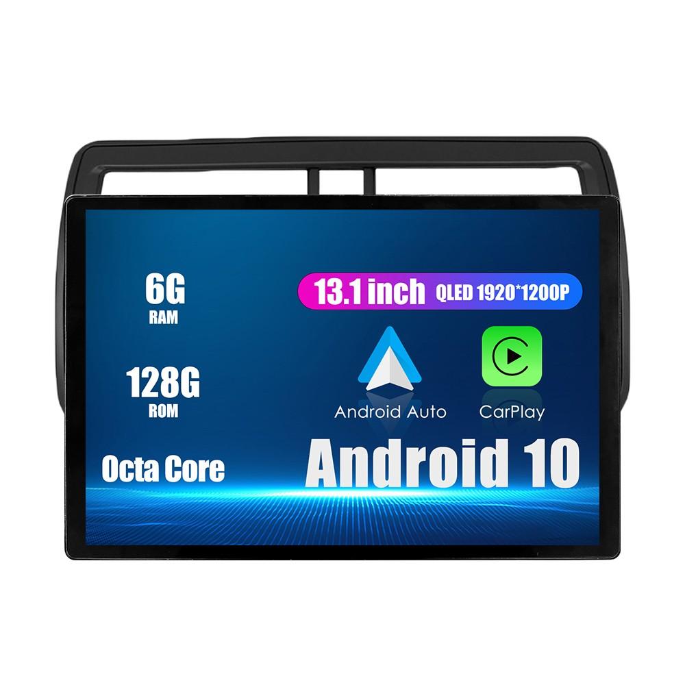 Android Радио 13,1 "автомобильное стереонавигационное головное устройство мультимедийный плеер GPS для Toyota Rush 2018 2019