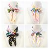 Women'S New Fashionable Atmosphere Simulation Silk Scarf Neck Protection Scarf Spring Summer Autumn Square Scarf