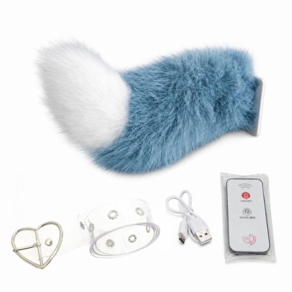 Voice Control Role-playing Belt Plush Electric Tail Halloween Cosplay Performances, Etc