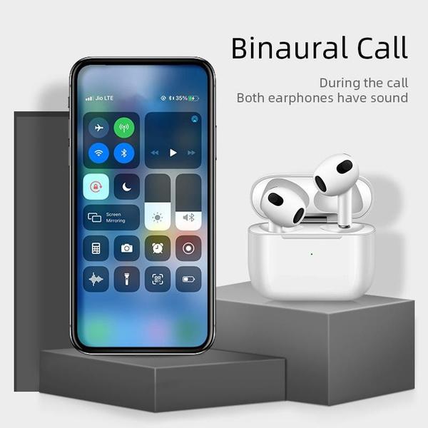 TWS Bluetooth Беспроводные наушники с сенсорным управлением для гарнитуры IPhone Водонепроницаемые наушники для всех смартфонов Samsung Huawei Xiaomi