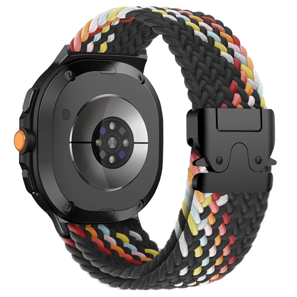 Парашютный ремешок для Galaxy Watch 8/8 classic 44 мм 40 мм Плетеный сменный ремешок для запястья Спортивный браслет ремешок Galaxy watch 8 Ремешок
