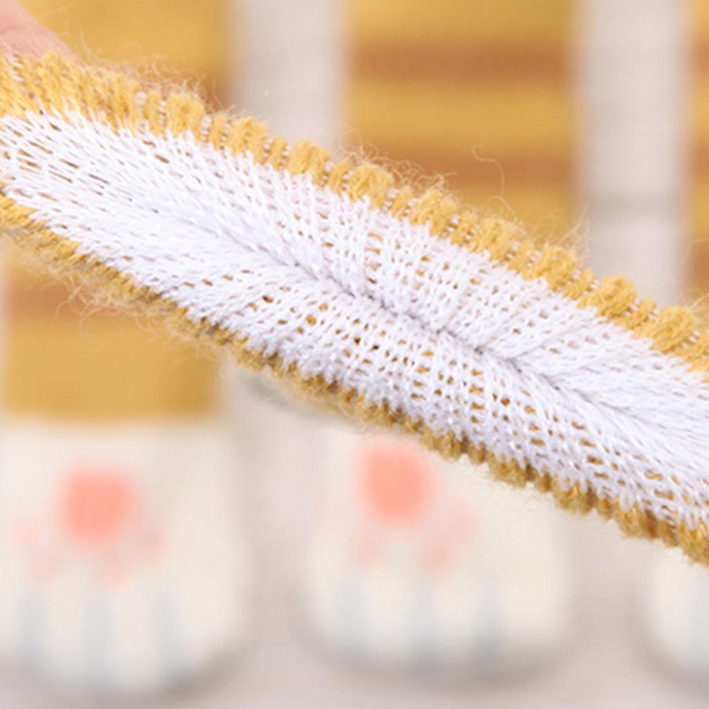 4 шт. носки для ножек мебели милые кошачьи лапки двухслойные утолщенные устойчивые к царапинам бесшумные ножки стула