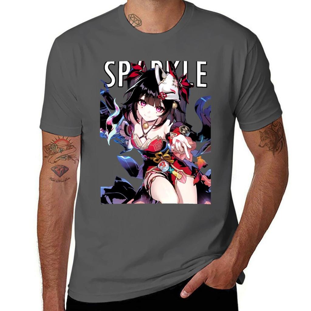 Блеск honkai Star rail Футболка hanabi honkai star rail наклейки Блеск star rail чехол Футболка Hanabi