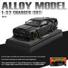 Игрушечная машинка Dodge Challenger Hellcat для 1: Масштаб 32 Литые Металлические Машинки Игрушечные Откатные Модели Машинок Hellcat Со Звуком и Светом Hellc