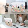 Coque de protection - BOOLING - compatible MacBook Pro 16 Pouces - Rigide - Dos Aération- Motif Fleur