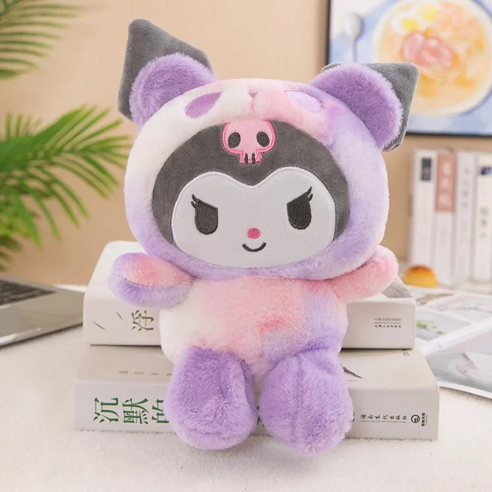 Плюшевые игрушки Sanrio Кавайные Sanrio Куроми Моя Мелоди Синнаморолл Плюшевые Игрушки Кукла Подушка Аниме Мультфильм Детские Подарки Украшение Комнаты Куклы.