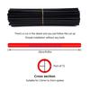 H7BD Bicycles Spoke Wrap Colorful Bikes Wheel Decorations 72Pcs Wheel Spoke Spoke Cover Wheel Spoke Wrap