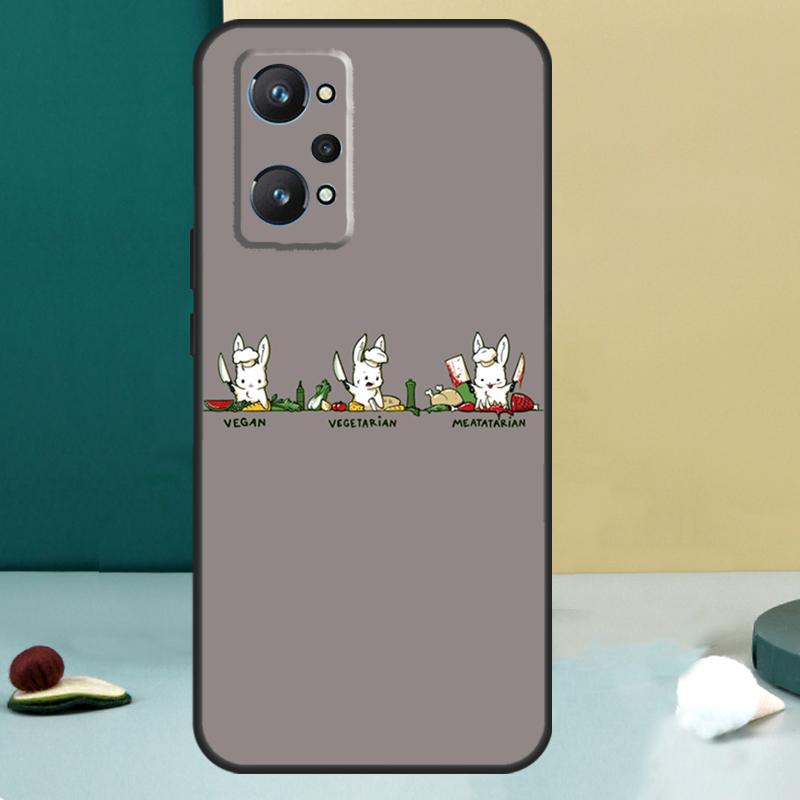 Веганская Вегетарианская Цитата Для Realme 11 10 12 13 14 Pro Plus GT 7 6 5 Pro GT 6T C67 C61 C53 C51 C21Y C25S C75 C55 Чехол
