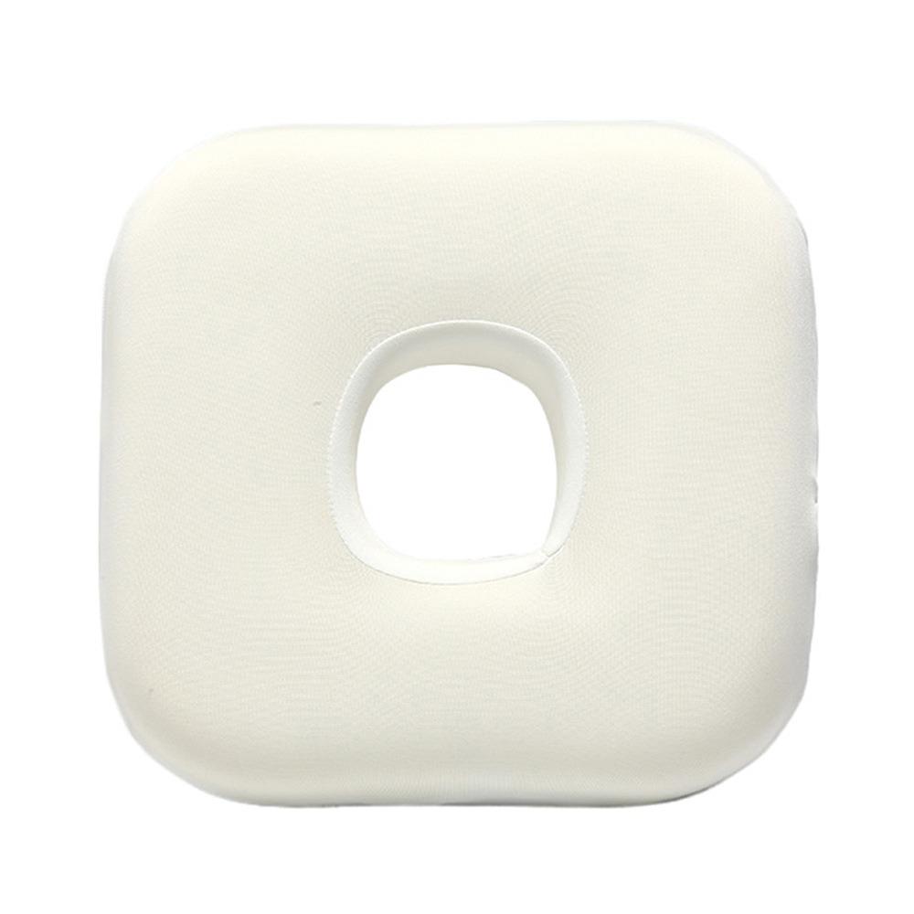 Foam Ear Piercing Pillow Hollow Design Detachable Pillowcase Ear Hole Donut Pillow Slow Rebound Washable Side Sleeper Pillow