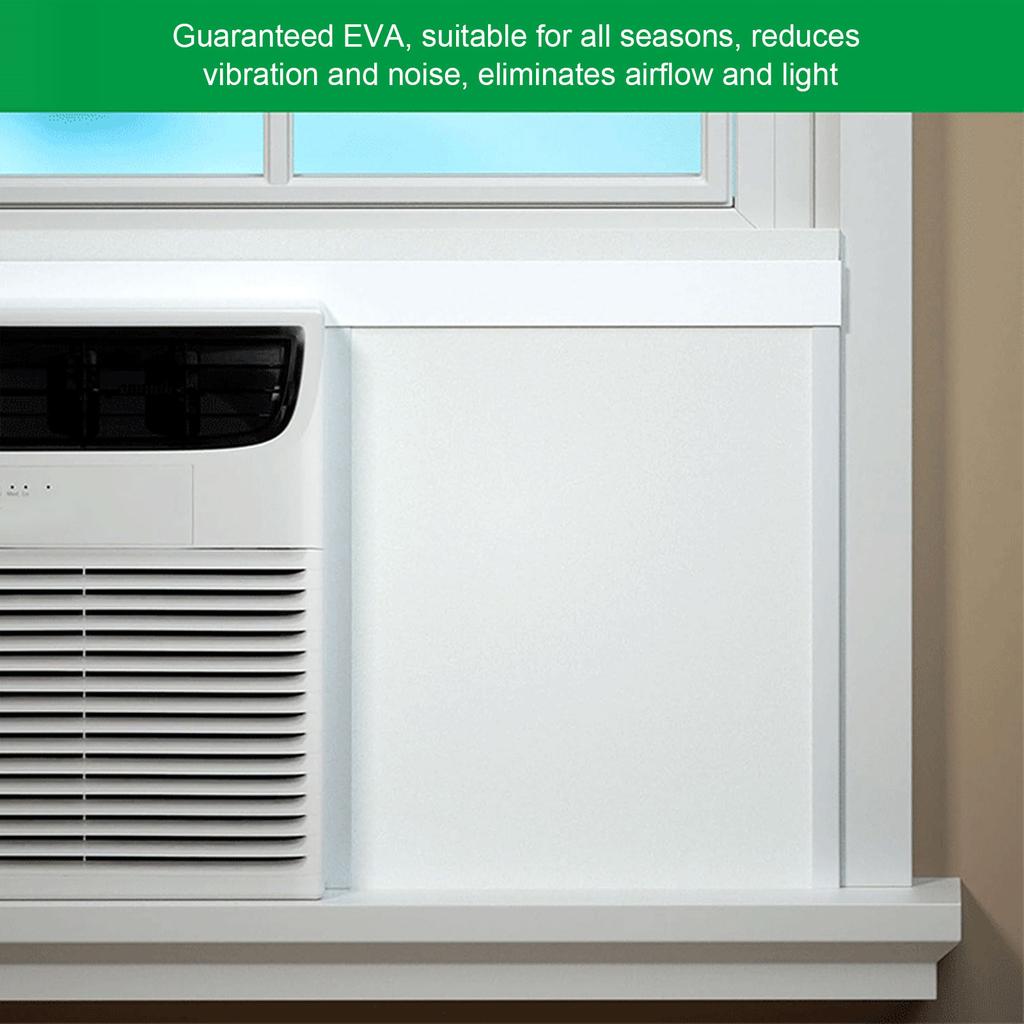 Изоляционная панель для кондиционера Теплоизоляционная 17x11 дюймов Пенопластовая оконная изоляционная панель для кондиционера для модификации