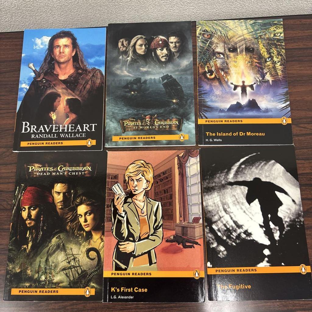 [USED] Penguin readers LEVEL3 & 4 English extensive reading 14-book set