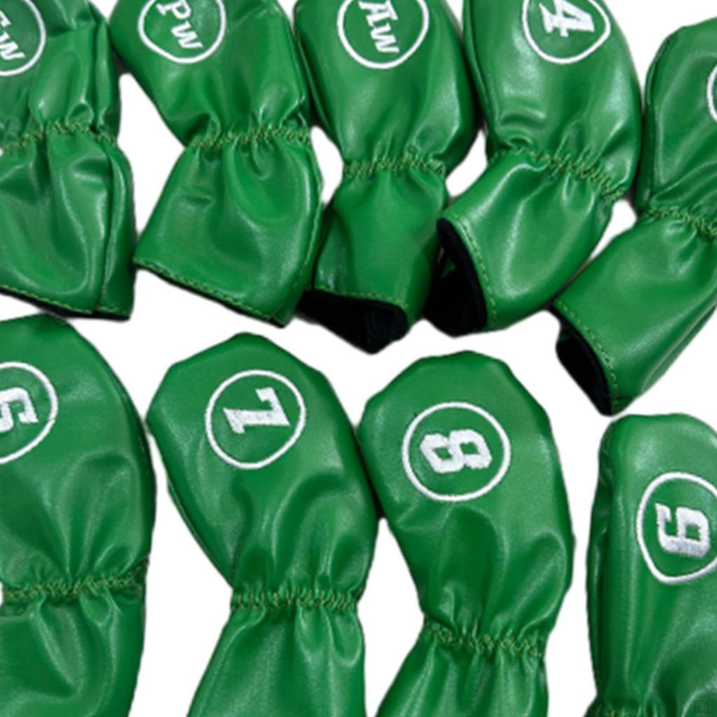 9 шт., железные головные уборы для гольфа, клубные головные уборы, легкие, с мягкой подкладкой, износостойкие