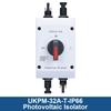 DC1200V PV разъединитель IP66 32A автоматический выключатель солнечный разъединитель коробка