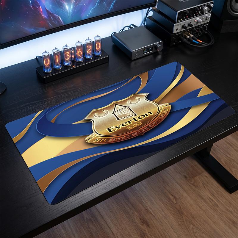 Игровой коврик для мыши Everton Football Print, большой, противоскользящий, расширенный, для офиса, дома