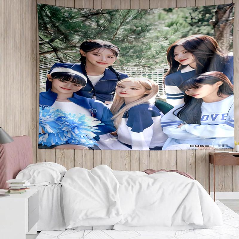 Gidle Tapestry for Bedroom Aesthetic Classroom Tapestries Wall Hanging for Living Room Dorm Office,Ideal Creative Gift