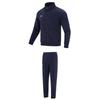 Solid Color Stand Collar Lightweight Zip Comfortable Jacket Mid Waist Long Pants Casual Sports Set Unisex Set 23600304-409+23600703-409