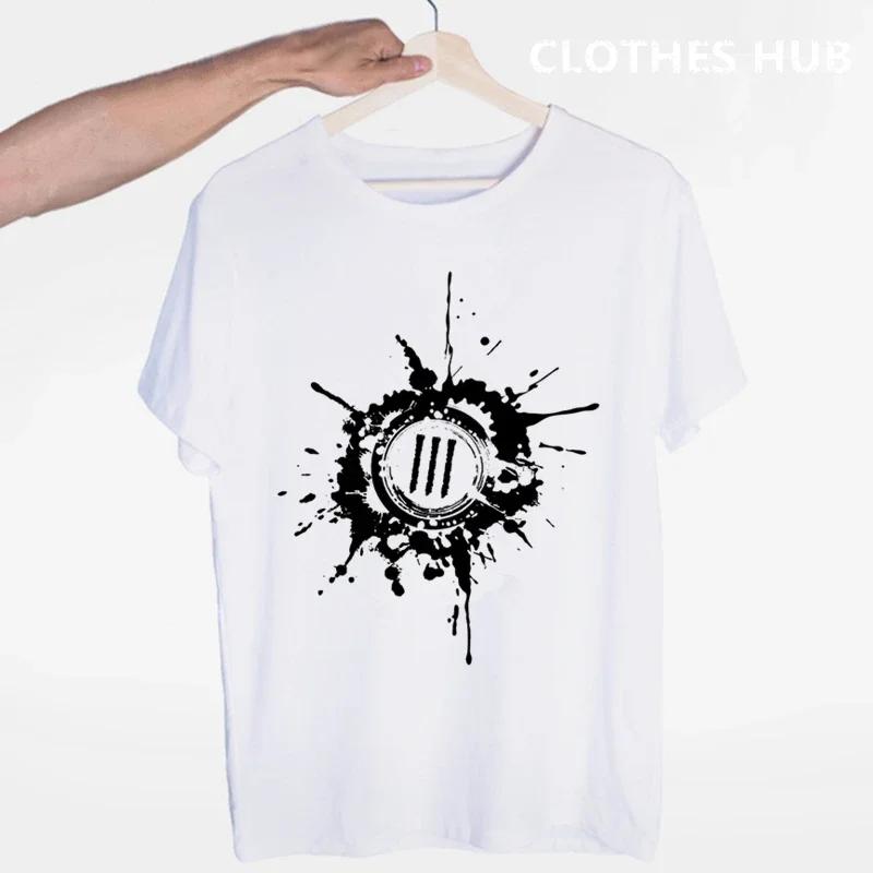 Three Days Grace Music Band T-shirt O-Neck Short Sleeves Summer Casual Fashion Unisex Unisex And Wo Unisex Tshirt Shirt