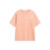 Sunset Orange Loose Round Neck Short Sleeve T-Shirt Men Tops AHST289-7